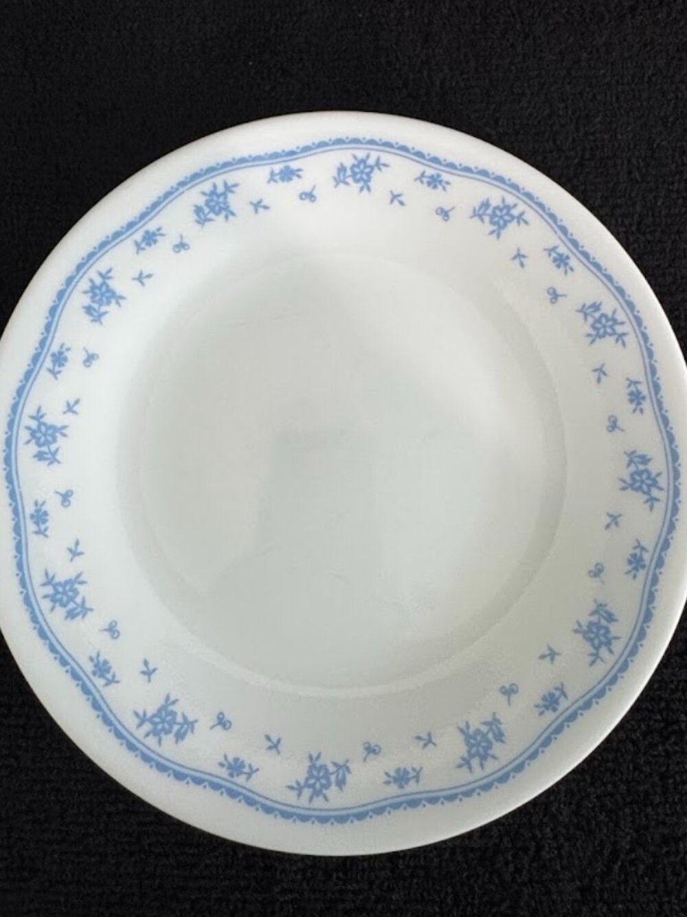 Corelle Morning Blue Set of 5 Bread & Butter Dessert Plates 6.75"